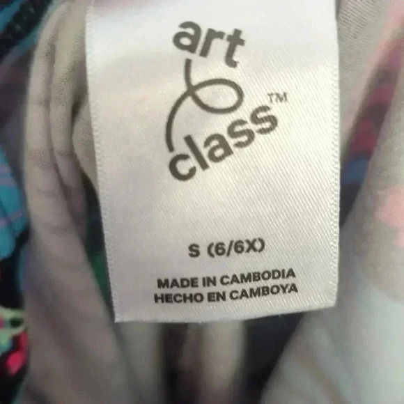 Girls Art Class floral summer pull over dress size 6/6X. 3/$15 - Picture 3 of 5